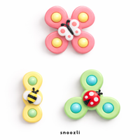Spin Bugs - Interactive Suction Cup Spinning Toy for Babies & Toddlers