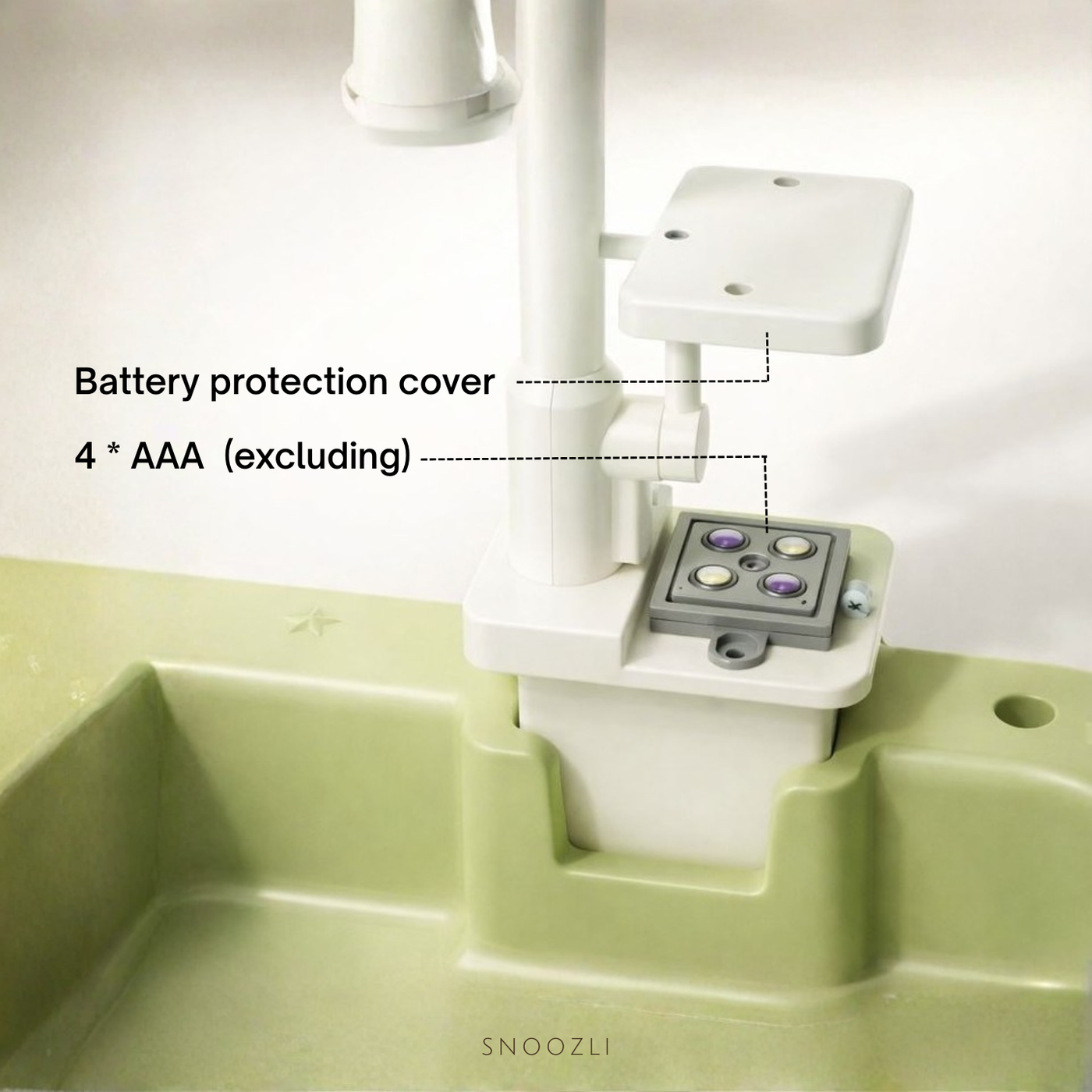 Wash & Play Sink - Battery Powered Kitchen Toy