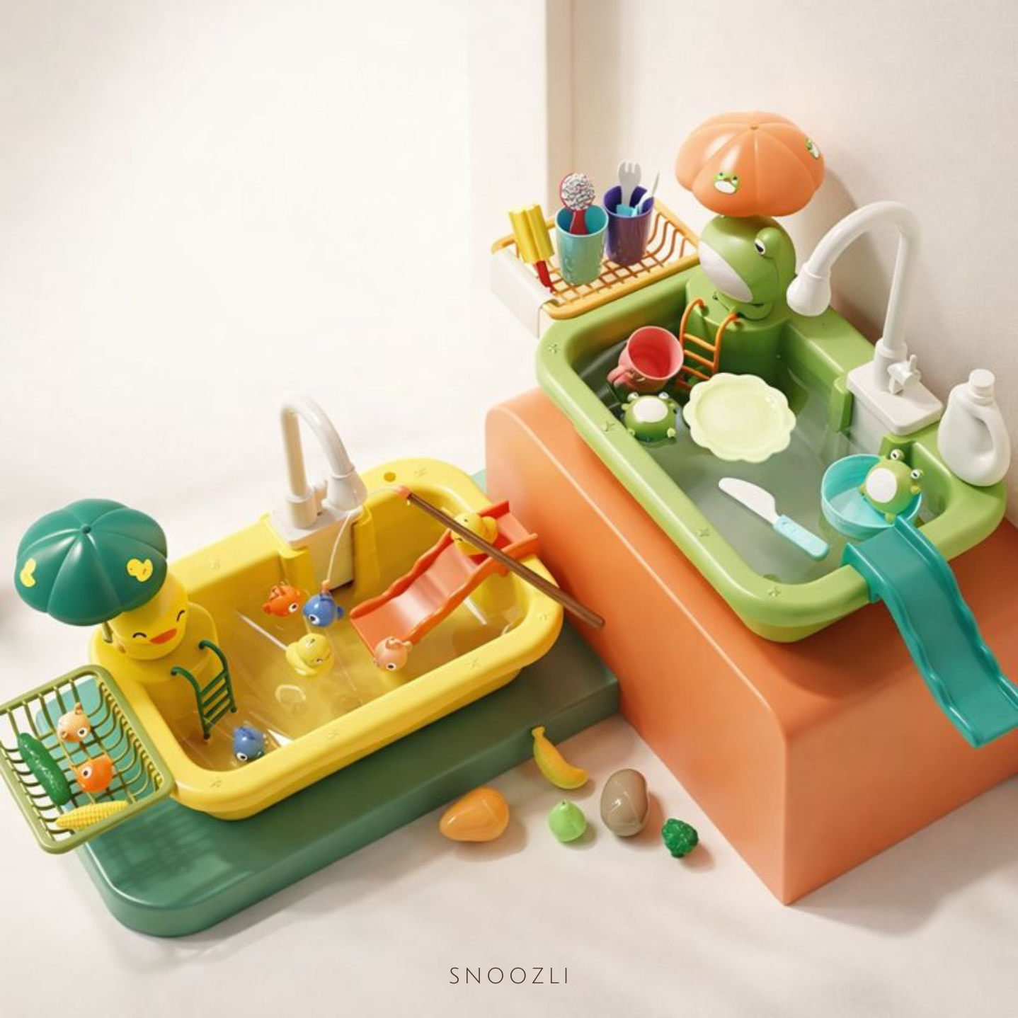 Wash & Play Sink - Battery Powered Kitchen Toy