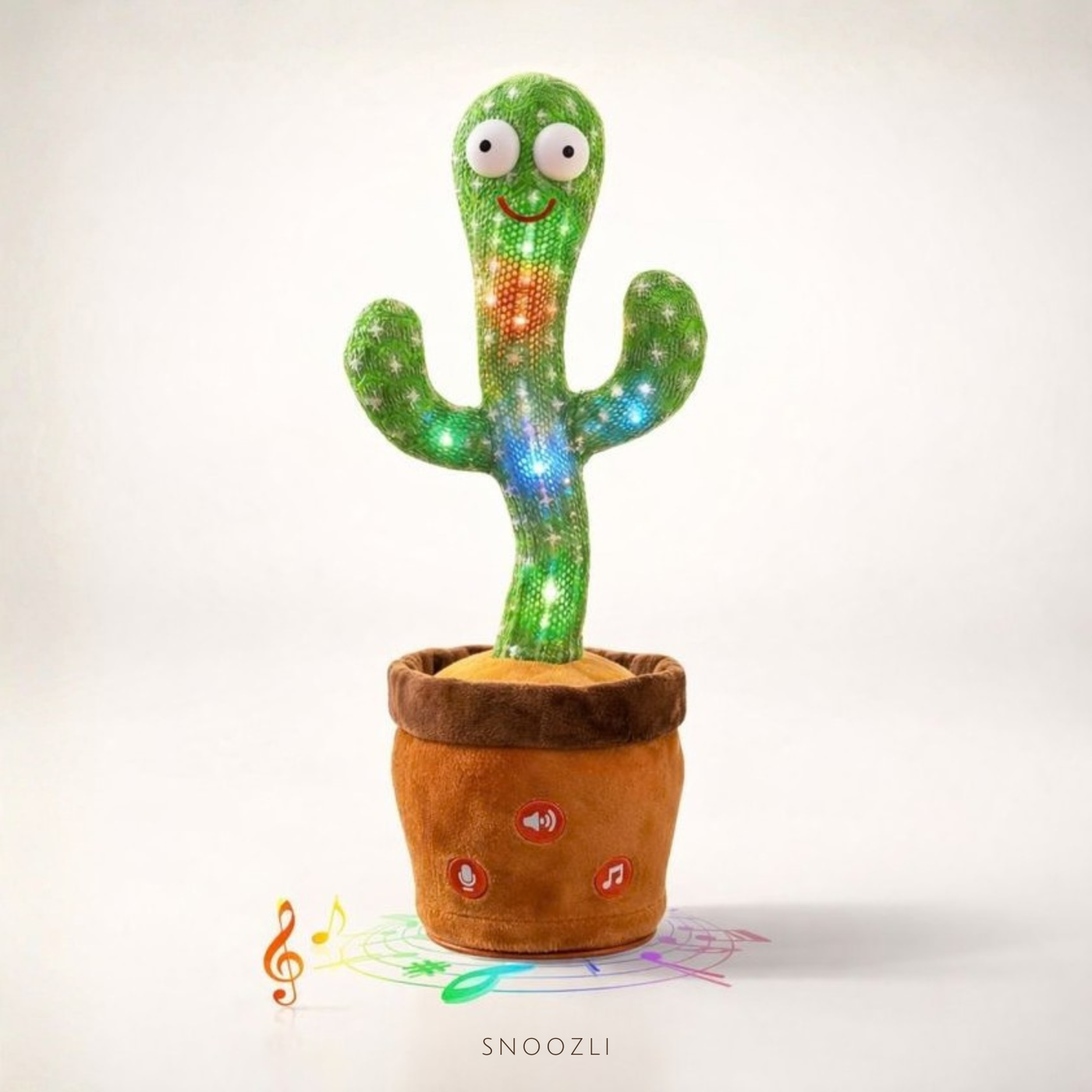 Talking Cactus - Interactive Dancing & Repeating Plush Toy for Babies & Toddlers