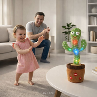 Talking Cactus - Interactive Dancing & Repeating Plush Toy for Babies & Toddlers