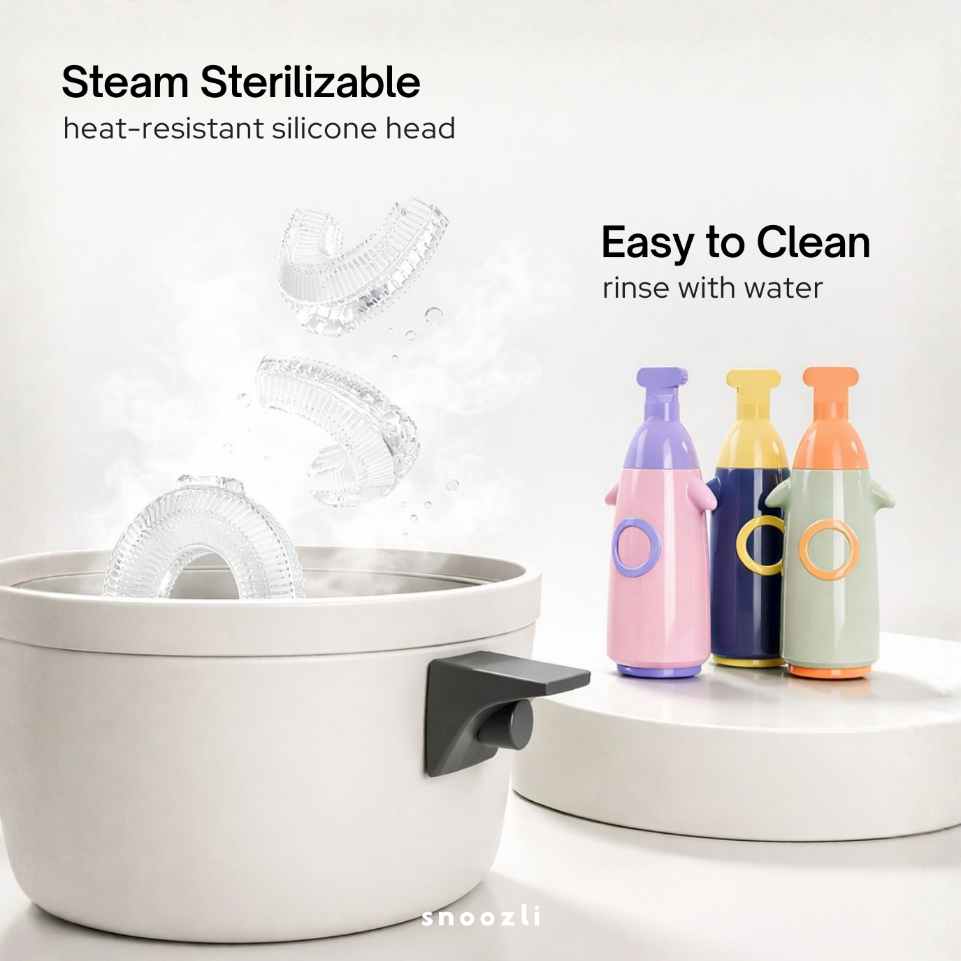 Rocket Brush - U-Shape Silicone Teeth Cleaning Toothbrush