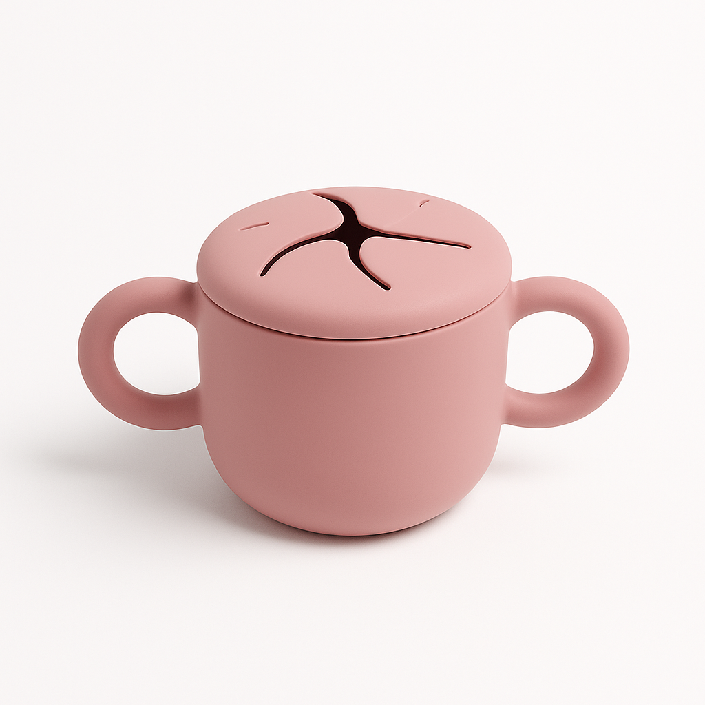 Snack Buddy - Spill-Proof Silicone Snack Cup for Babies & Toddlers