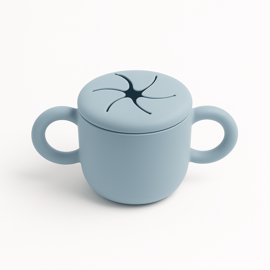 Snack Buddy - Spill-Proof Silicone Snack Cup for Babies & Toddlers