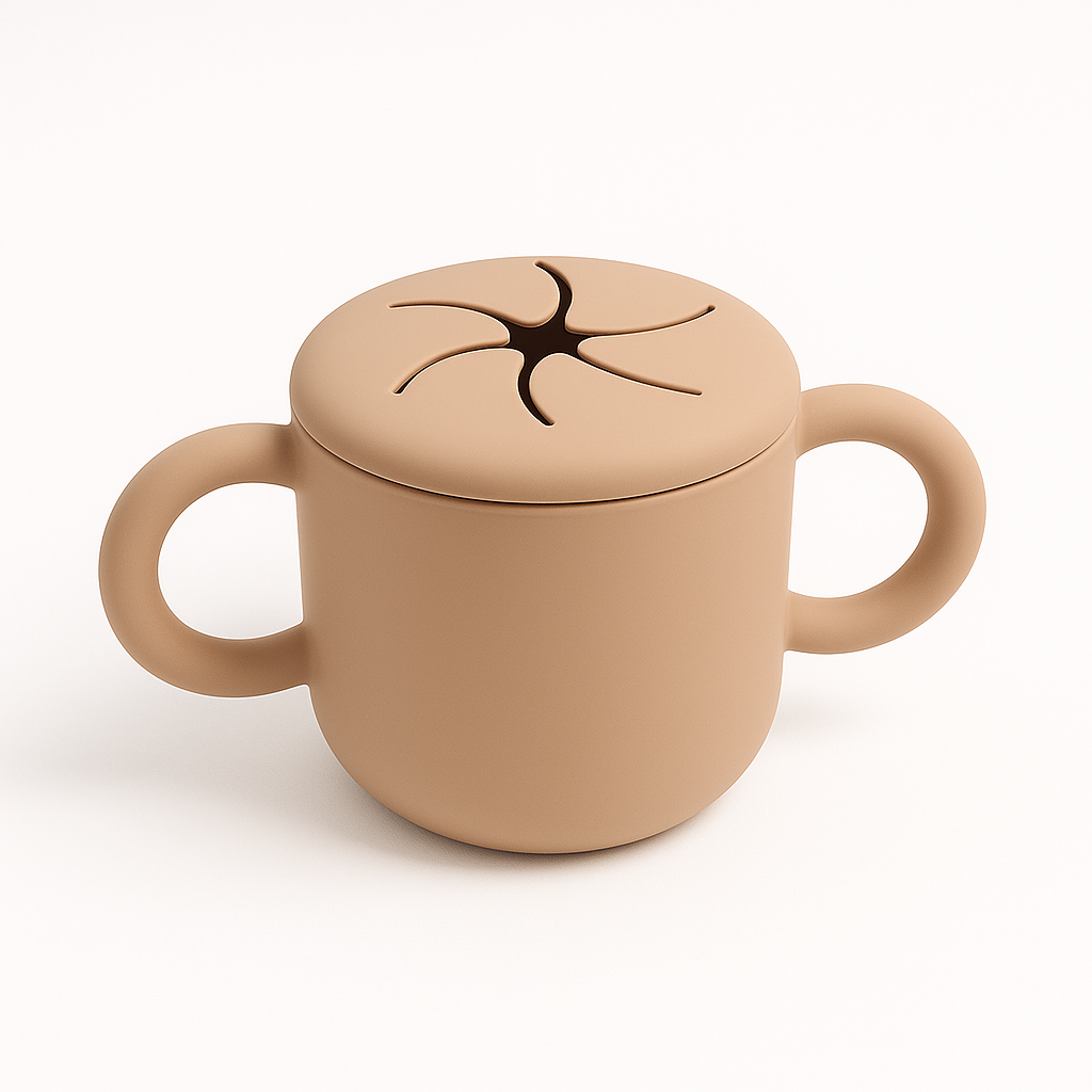 Snack Buddy - Spill-Proof Silicone Snack Cup for Babies & Toddlers