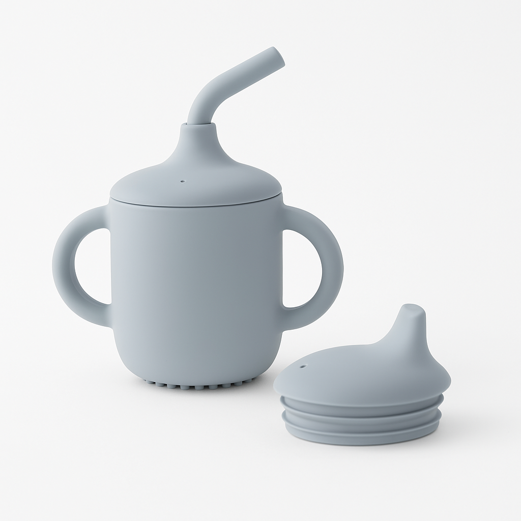 3-in-1 Grow With Me Cup | BPA-Free Silicone Training Cup