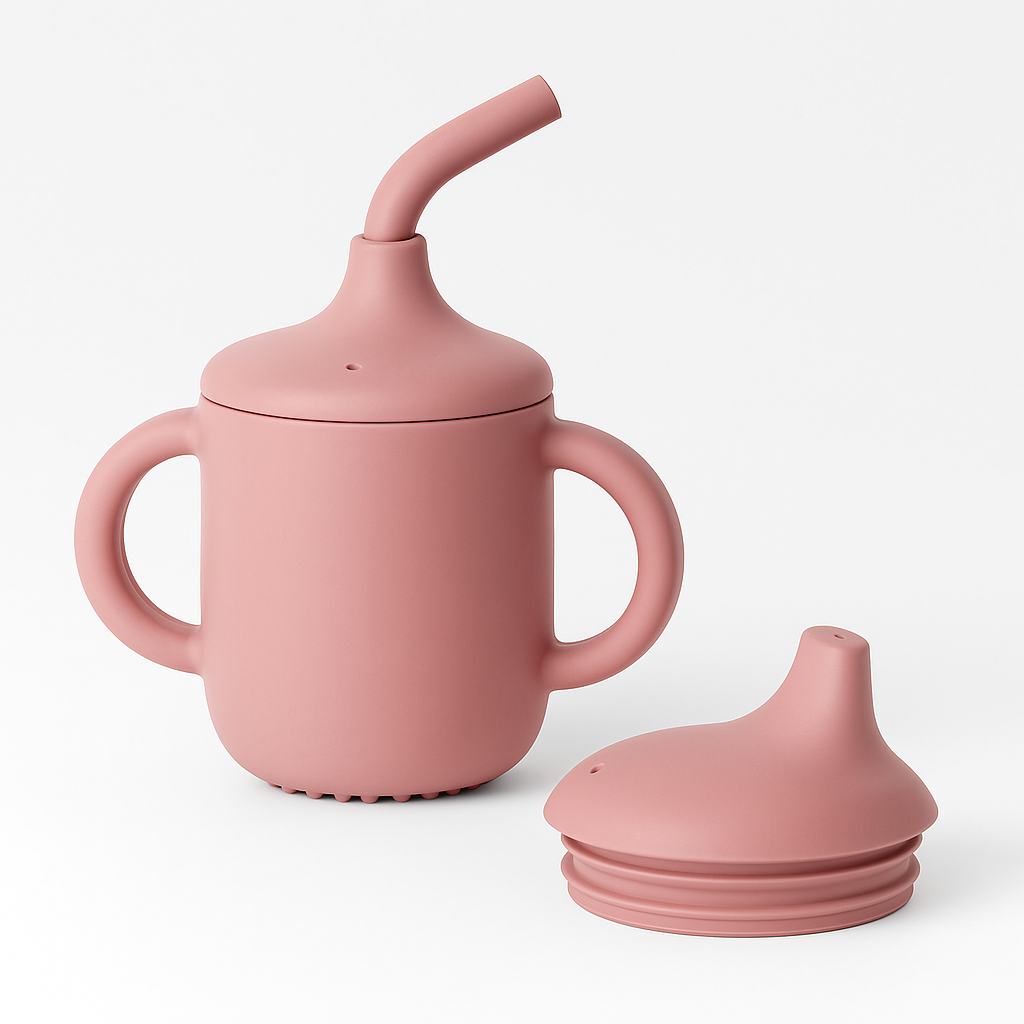 3-in-1 Grow With Me Cup | BPA-Free Silicone Training Cup