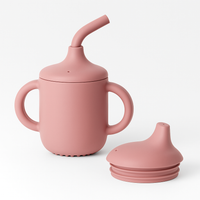 3-in-1 Grow With Me Cup | BPA-Free Silicone Training Cup