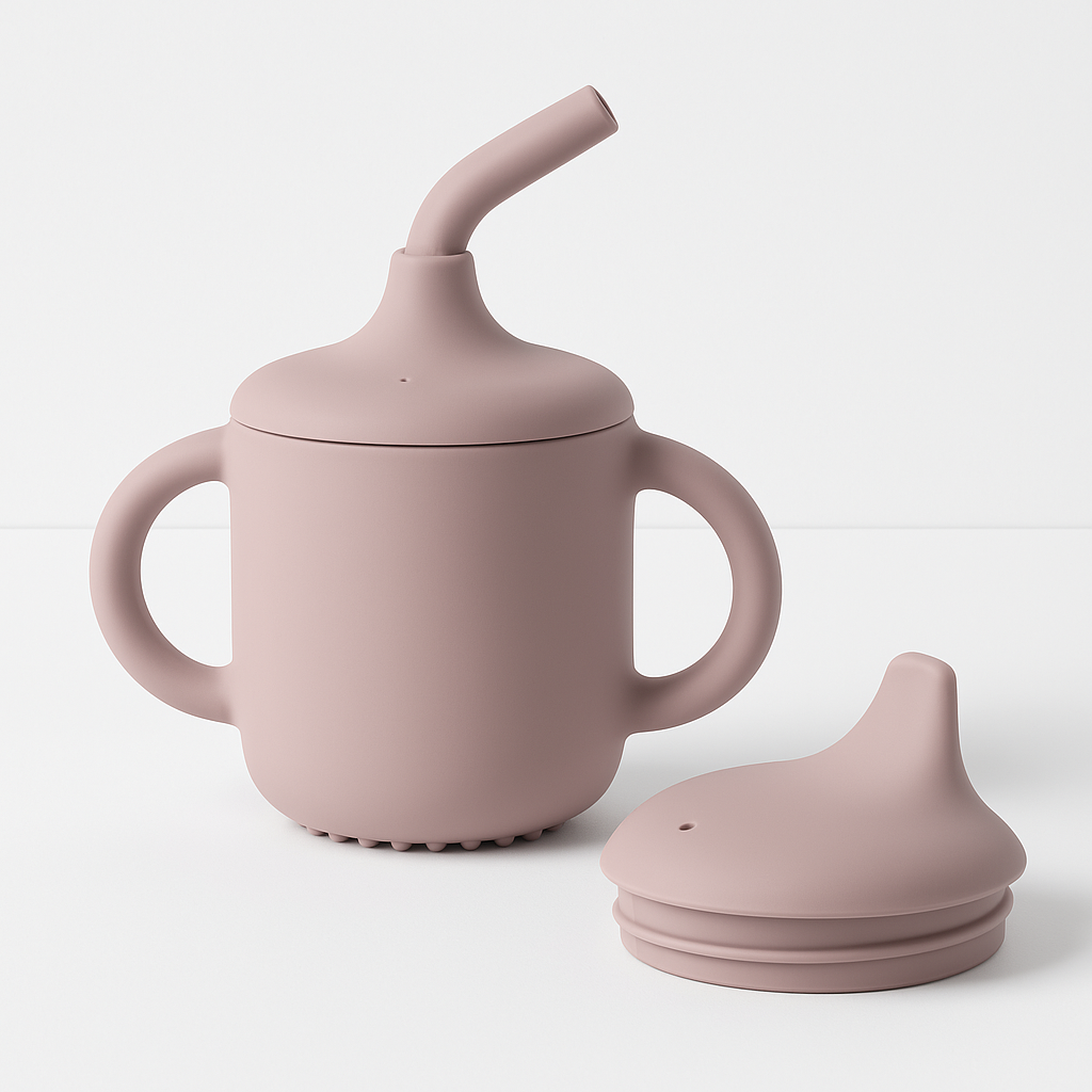 3-in-1 Grow With Me Cup | BPA-Free Silicone Training Cup