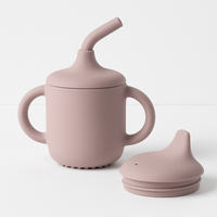 3-in-1 Grow With Me Cup | BPA-Free Silicone Training Cup