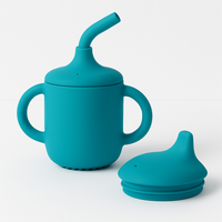 3-in-1 Grow With Me Cup | BPA-Free Silicone Training Cup